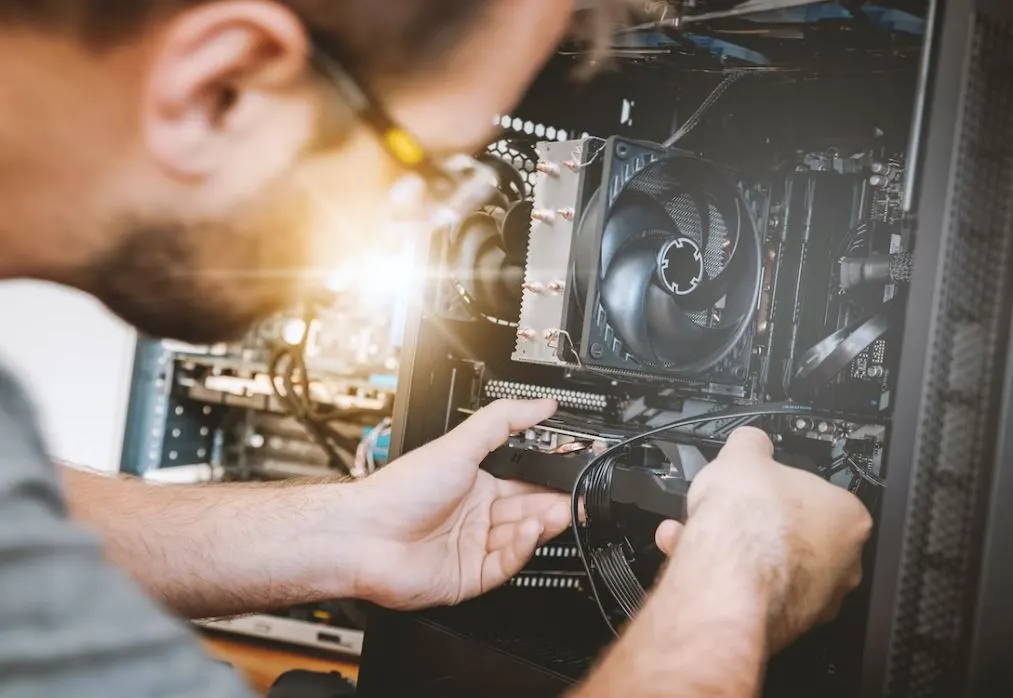 Team working together